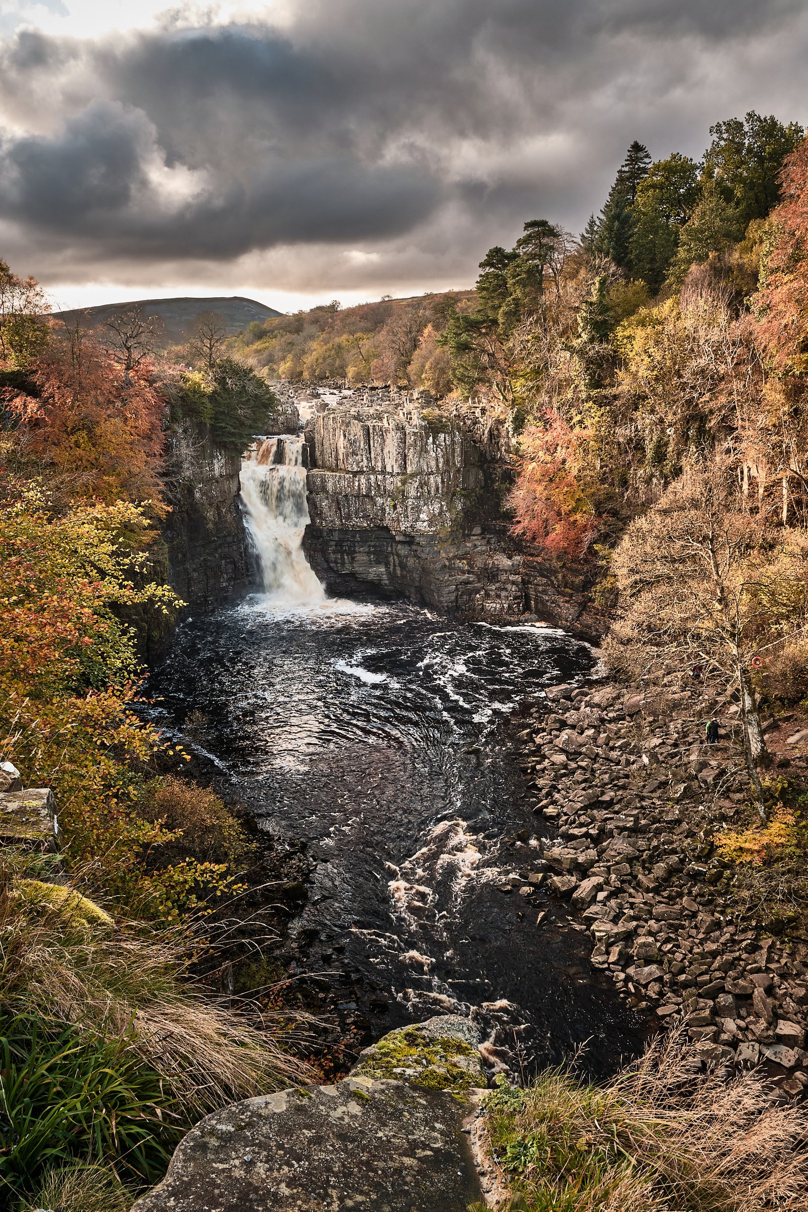 High Force waterfall in Teesdale